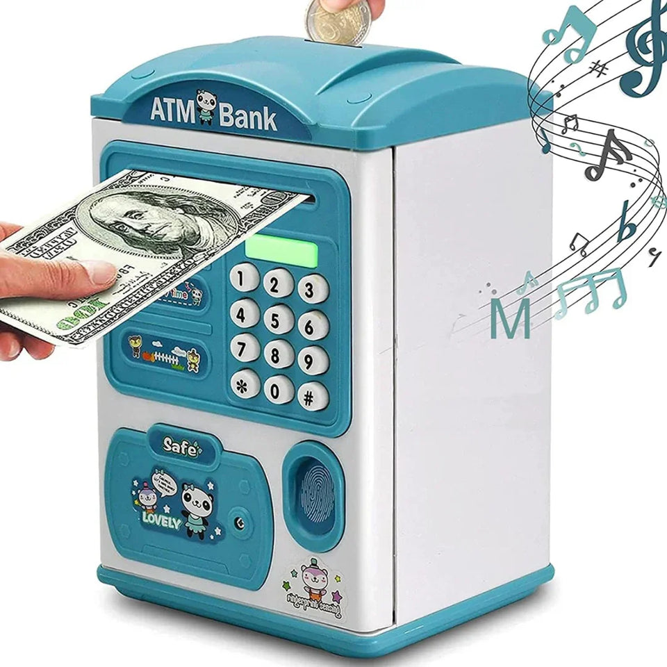 Fingerprint ATM Money Bank Box