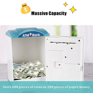 Fingerprint ATM Money Bank Box