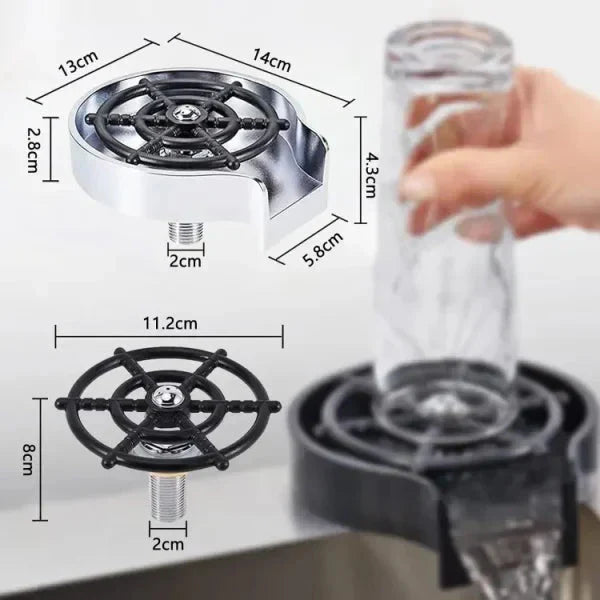 Glass Rinser For Kitchen Sink Automatic Gadget Bazaar