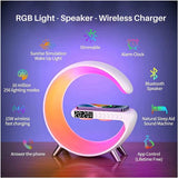 RGB G-LAMP FAST WIRELESS CHARGING BLUETOOTH SPEAKER G-63