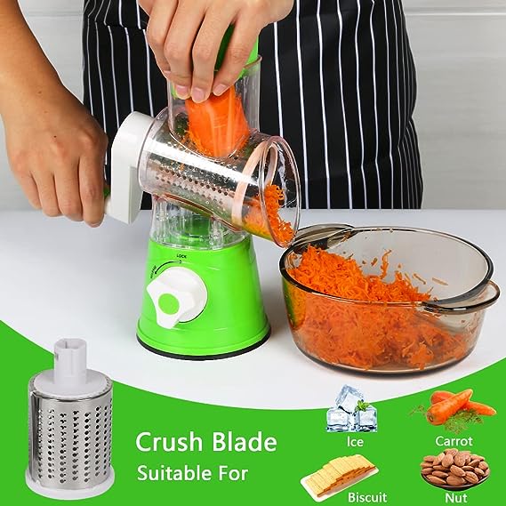 Multifunctional Roller Vegetable Cutter, 3 In 1 Vegetable Slicer And Cutter