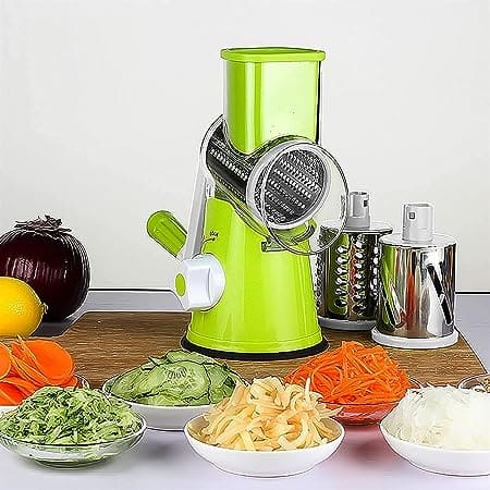 Multifunctional Roller Vegetable Cutter, 3 In 1 Vegetable Slicer And Cutter